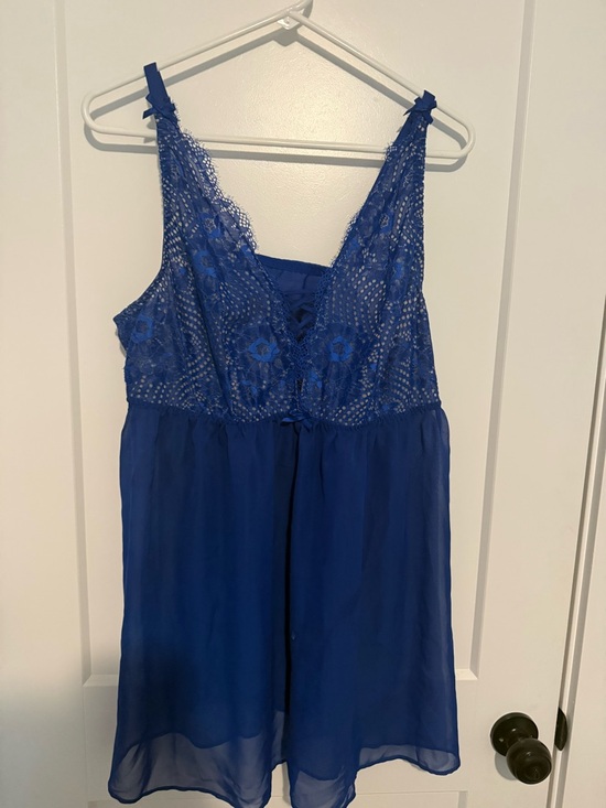 Cacique Other - Lane Bryant Cacique Blue Babydoll